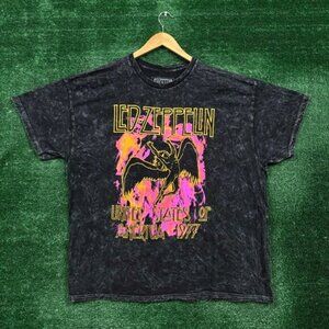 Led Zeppelin Mineral Wash T-Shirt in XL